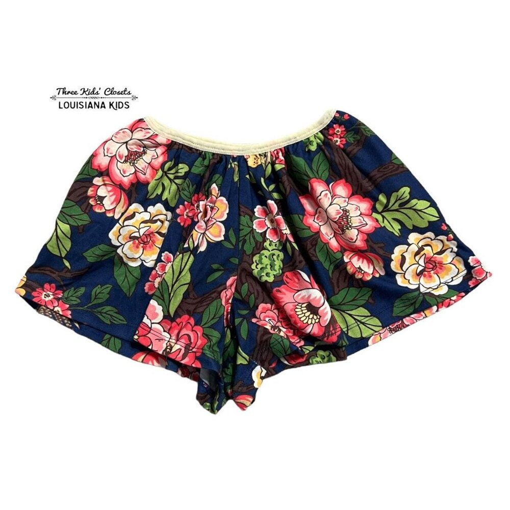 Persnickety 3Y Bold Floral Print Knit Shorts